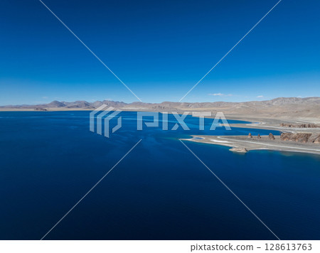 Beautiful lake landscape in Tibet,China Beautiful lake landscape in Tibet,China 128613763
