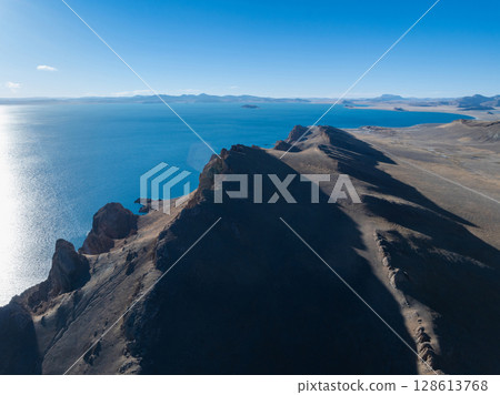 Beautiful lake landscape in Tibet,China Beautiful lake landscape in Tibet,China 128613768