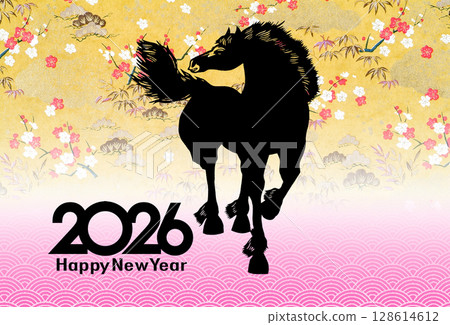 2026年新年賀卡 128614612