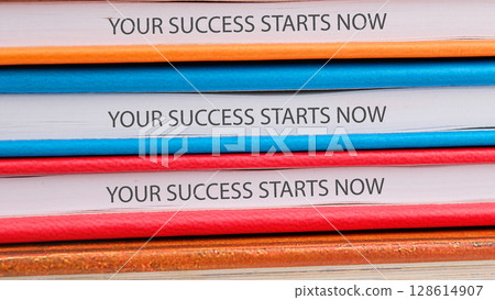 Business Concept words YOUR SUCCESS STARTS NOW 128614907