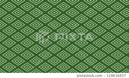 Nested diamond pattern (green) 128616837
