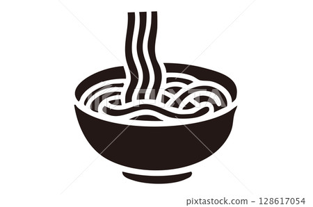 Simple noodles illustration 128617054