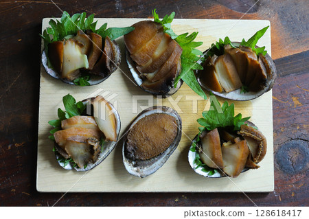 燉茄子乾 燉茄子乾 128618417