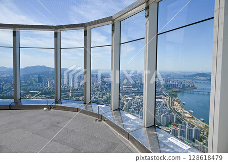 Sky Terrace at Lotte World Tower Observatory [Seoul, Korea] 128618479