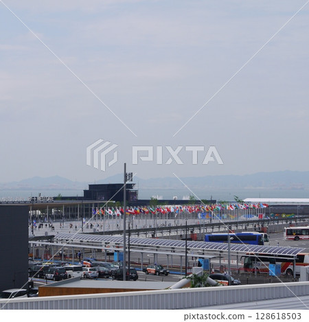 West Gate of the Expo 128618503