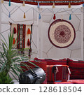 Exhibits at the Saudi Arabia Pavilion 128618504