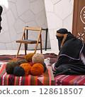 Exhibits at the Saudi Arabia Pavilion 128618507