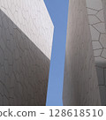 Blue sky seen from the Saudi Arabia Pavilion 128618510