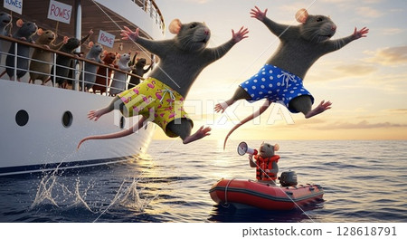 Mouse Dive 128618791