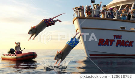 Mouse Dive 128618792
