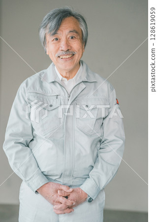 銀髮族 男人 男 128619059