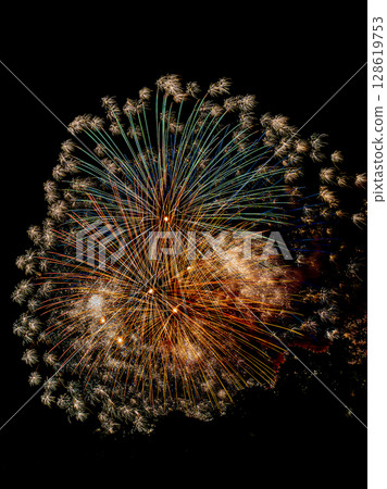 Sendai Tanabata Festival Fireworks 128619753