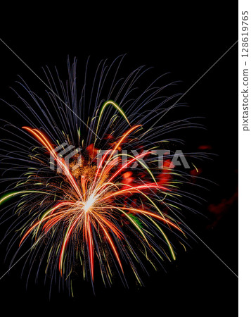 Sendai Tanabata Festival Fireworks 128619765