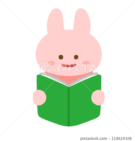 看書的兔子 128620106