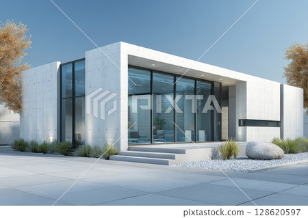 時尚的店鋪設計 128620597