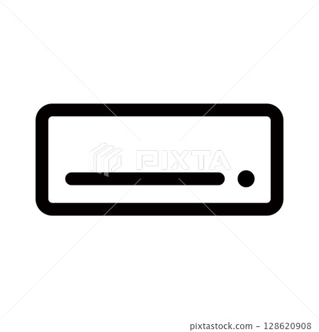 Simple air conditioner icon Simple air conditioner icon 128620908