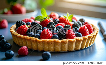 混合莓果塔 5 128621605