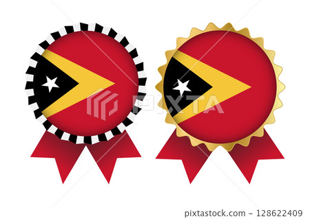 Vector Medal Set Designs of East Timor Template 128622409
