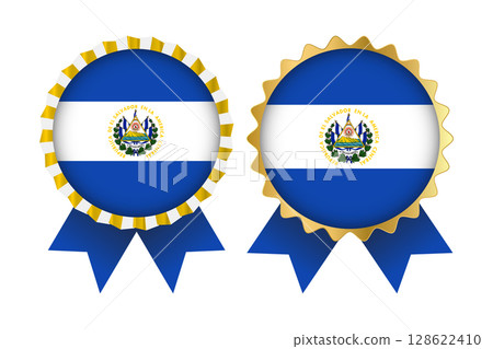 Vector Medal Set Designs of El Salvador Template Vector Medal Set Designs of El Salvador Template 128622410