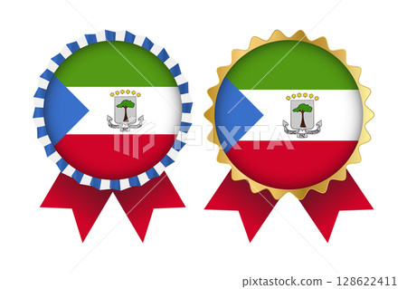 Vector Medal Set Designs of Equatorial Guinea Template Vector Medal Set Designs of Equatorial Guinea Template 128622411