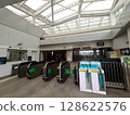 Keiyo Line Makuhari Toyosuna Station ticket gate 128622576