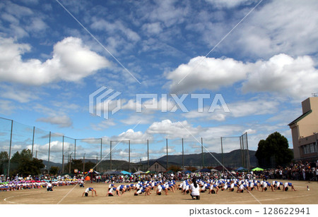 Assembly exercises for athletic meet 128622941