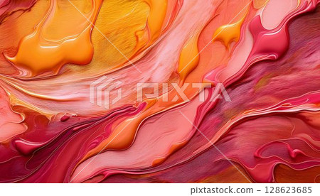 Abstract pattern paint texture background image 128623685