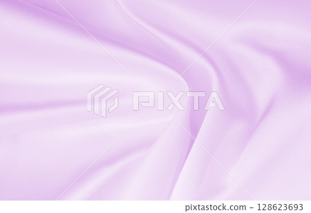 Smooth elegant lilac silk or satin texture as wedding background. Luxurious background design 128623693