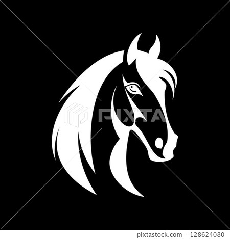 Horse head Horse head 128624080