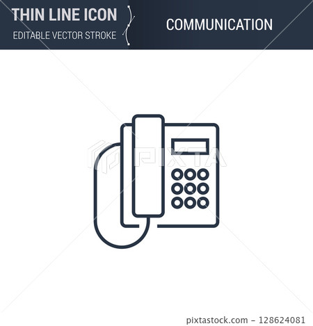 Communication Icon 128624081