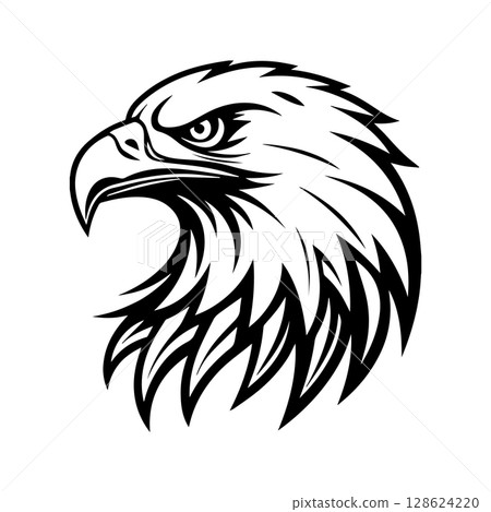 eagle head symbol vector illustration eagle head symbol vector illustration 128624220