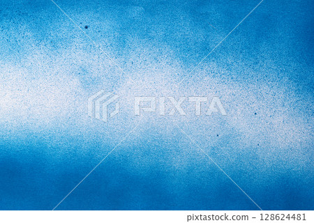 Blue spray paint background Blue spray paint background 128624481