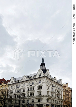 Old town in Prague, Jewish Quarter Old town in Prague, Jewish Quarter 128624801