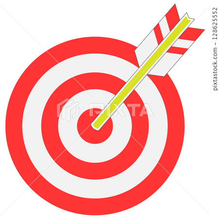 目標和箭頭 128625552