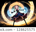 Magical girl illustration 128625575