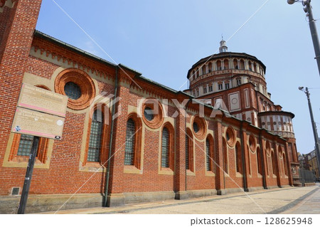 Santa Maria delle Grazie, home of the Last Supper 128625948