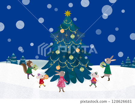 Fir tree 128626681