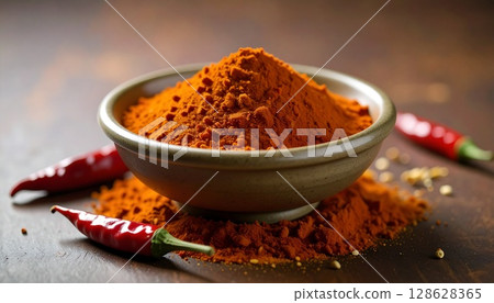 美味辛辣的辣椒粉4 美味辛辣的辣椒粉4 128628365