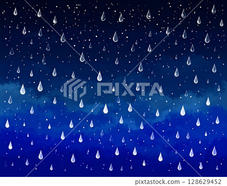 奇幻風格的雨和星空 128629452