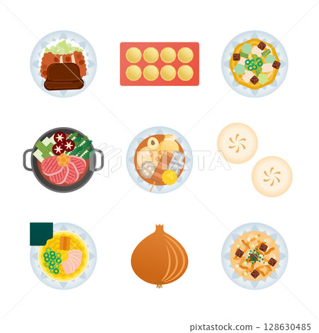 兵庫美食插畫集2 128630485