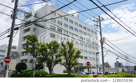 Streets of Numazu City, Shizuoka Prefecture (Shizuoka Prefectural Eastern General Government Building) 128635036