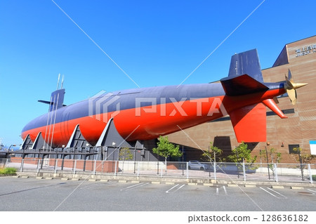 [廣島縣]秋天的天空潛水艇Akishio（Tetsu Whale） 128636182