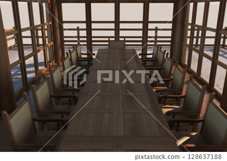 interior visualization, 3D illustration, cg interior visualization, 3D illustration, cg 128637188