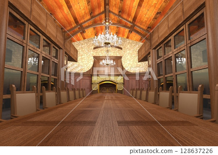 interior visualization, 3D illustration, cg interior visualization, 3D illustration, cg 128637226