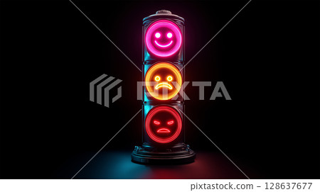 霓虹燈表情 128637677