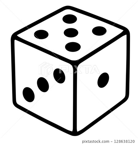 Dice roll out 128638120