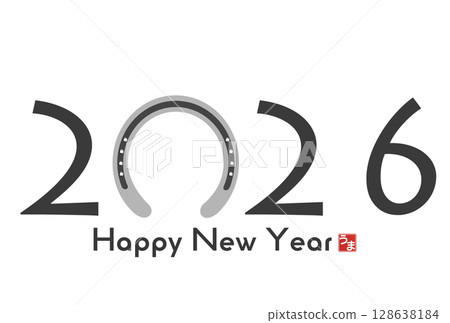 2026年馬年賀年卡 128638184