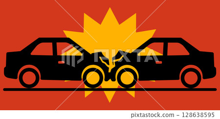 交通事故“AI生成圖像” 交通事故“AI生成圖像” 128638595