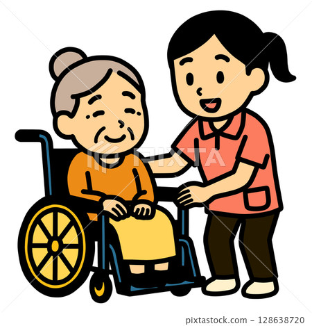 Nursing care "AI generated images" 128638720
