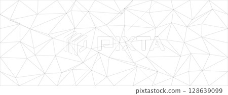 Abstract geometric pattern with triangular shapes and dotted lines for modern design and backgrounds Abstract geometric pattern with triangular shapes and dotted lines for modern design and backgrounds 128639099